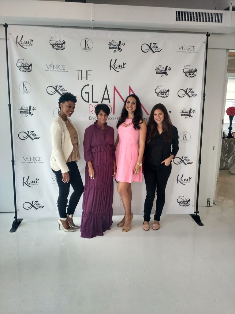 the glam room NYC fashion panel