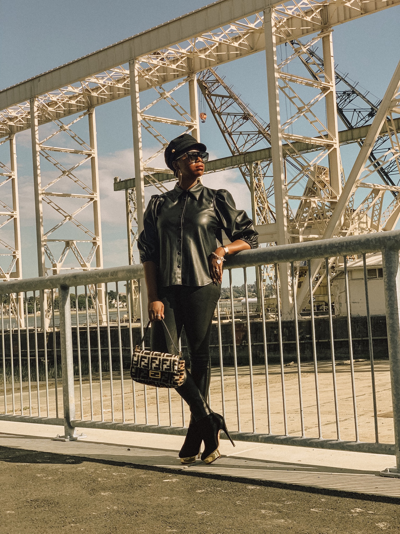 San Francisco Style Blogger Amber Richele Of The Cocoa Butter Diaries Discusses Her Current Obsession With All Things Leather On The Blog!